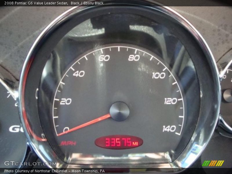 Black / Ebony Black 2008 Pontiac G6 Value Leader Sedan