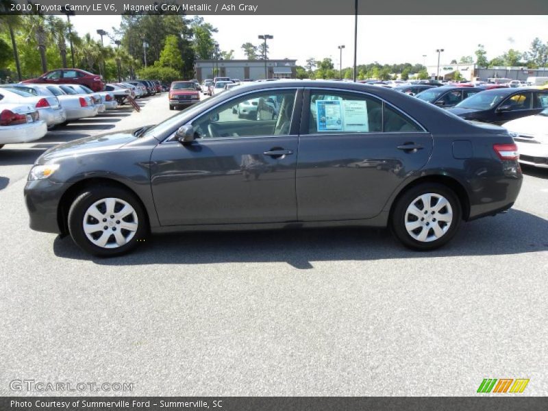 Magnetic Gray Metallic / Ash Gray 2010 Toyota Camry LE V6