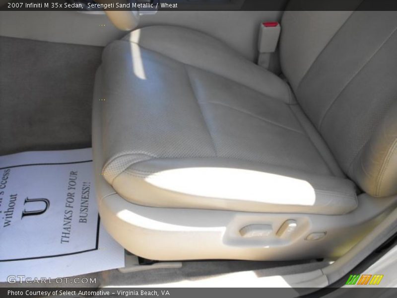 Serengeti Sand Metallic / Wheat 2007 Infiniti M 35x Sedan