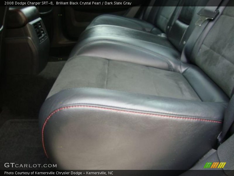 Brilliant Black Crystal Pearl / Dark Slate Gray 2008 Dodge Charger SRT-8