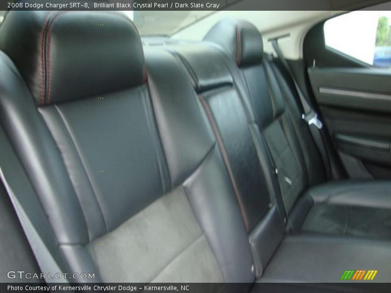 Brilliant Black Crystal Pearl / Dark Slate Gray 2008 Dodge Charger SRT-8