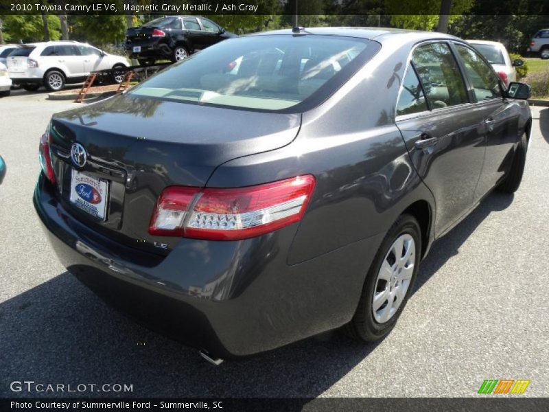 Magnetic Gray Metallic / Ash Gray 2010 Toyota Camry LE V6