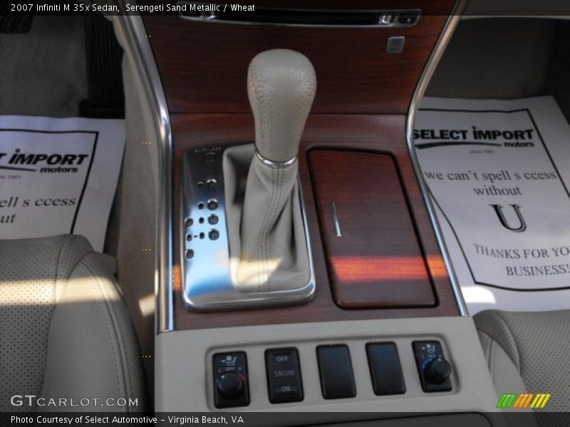 Serengeti Sand Metallic / Wheat 2007 Infiniti M 35x Sedan