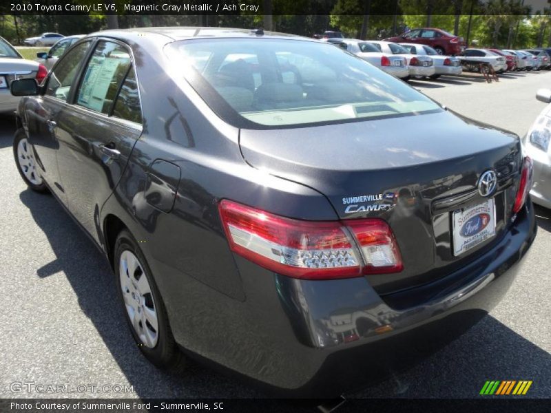 Magnetic Gray Metallic / Ash Gray 2010 Toyota Camry LE V6