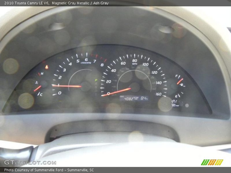 Magnetic Gray Metallic / Ash Gray 2010 Toyota Camry LE V6