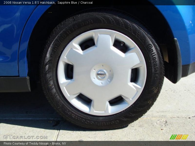 Sapphire Blue / Charcoal 2008 Nissan Versa 1.8 S Hatchback
