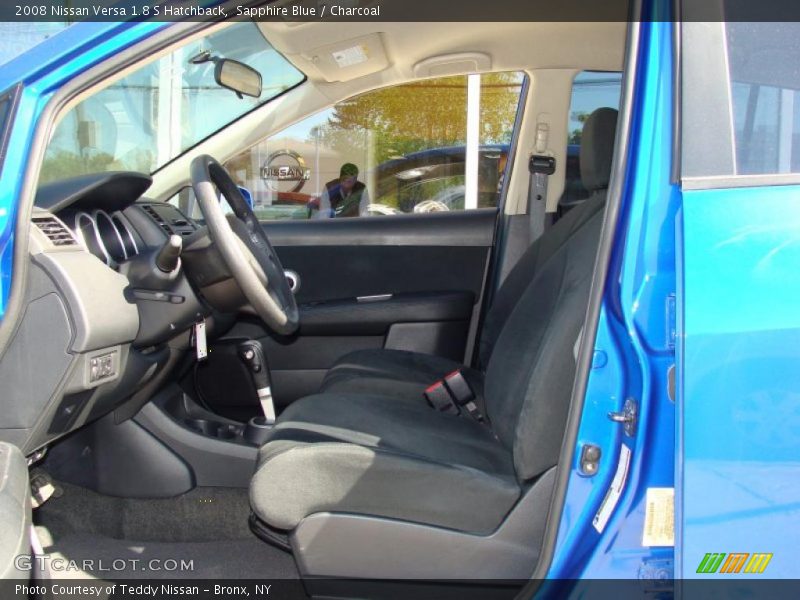 Sapphire Blue / Charcoal 2008 Nissan Versa 1.8 S Hatchback