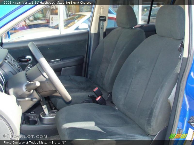Sapphire Blue / Charcoal 2008 Nissan Versa 1.8 S Hatchback