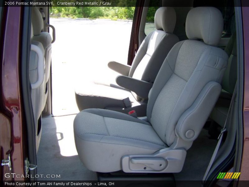 Cranberry Red Metallic / Gray 2006 Pontiac Montana SV6