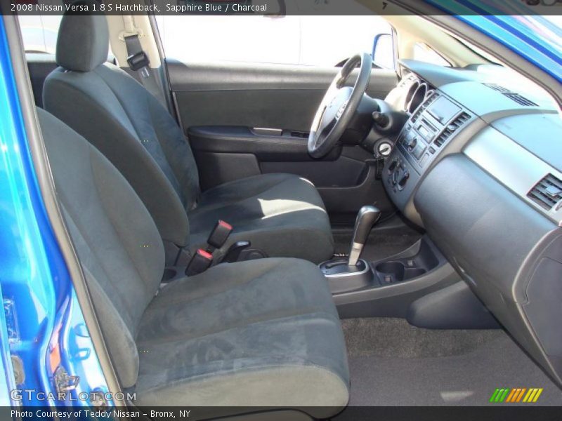 Sapphire Blue / Charcoal 2008 Nissan Versa 1.8 S Hatchback