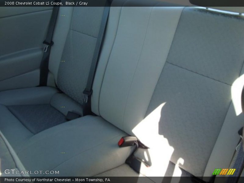 Black / Gray 2008 Chevrolet Cobalt LS Coupe