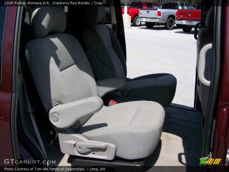 Cranberry Red Metallic / Gray 2006 Pontiac Montana SV6