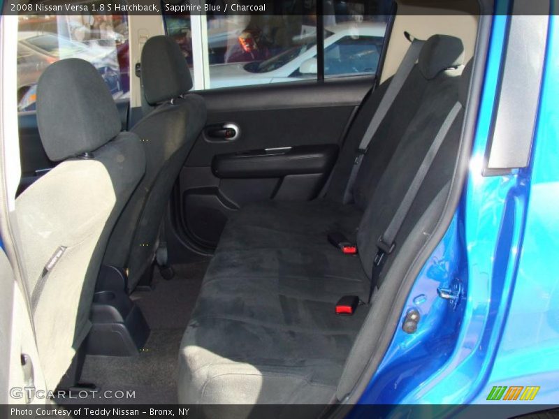 Sapphire Blue / Charcoal 2008 Nissan Versa 1.8 S Hatchback