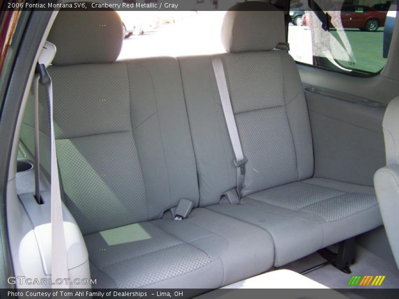 Cranberry Red Metallic / Gray 2006 Pontiac Montana SV6