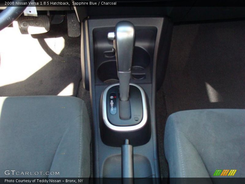 Sapphire Blue / Charcoal 2008 Nissan Versa 1.8 S Hatchback