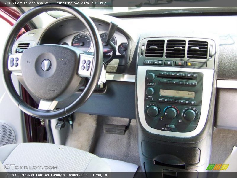 Cranberry Red Metallic / Gray 2006 Pontiac Montana SV6