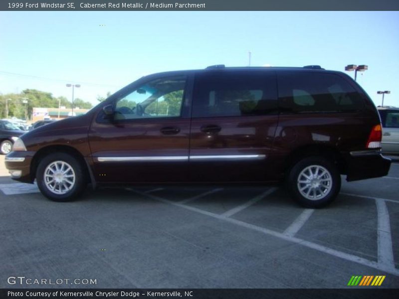 Cabernet Red Metallic / Medium Parchment 1999 Ford Windstar SE