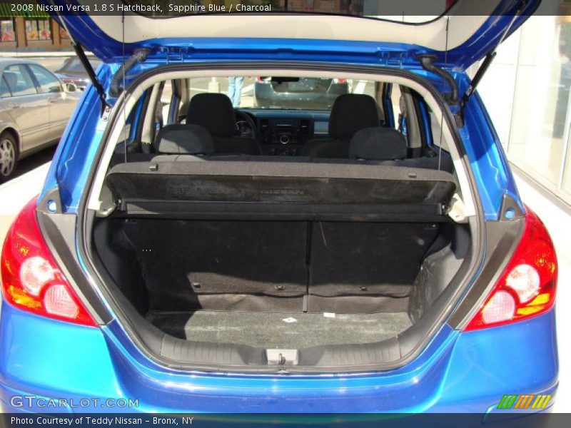 Sapphire Blue / Charcoal 2008 Nissan Versa 1.8 S Hatchback