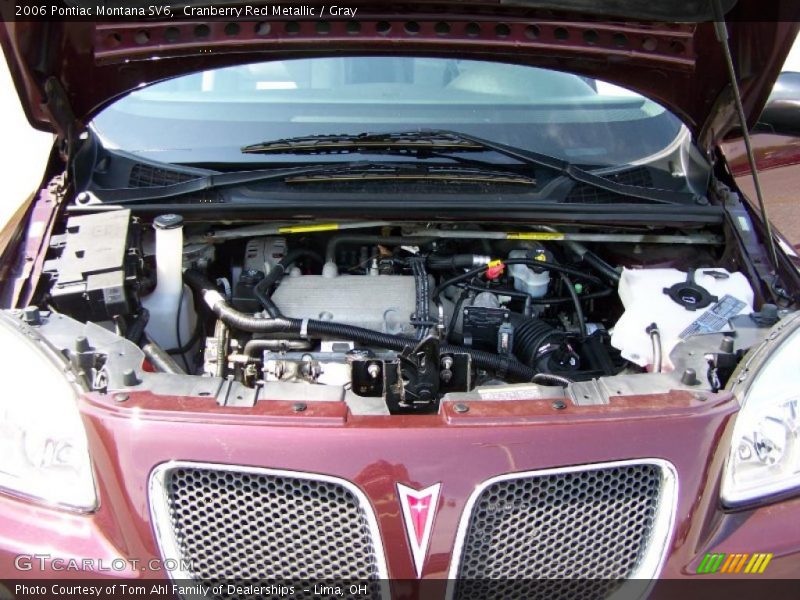 Cranberry Red Metallic / Gray 2006 Pontiac Montana SV6