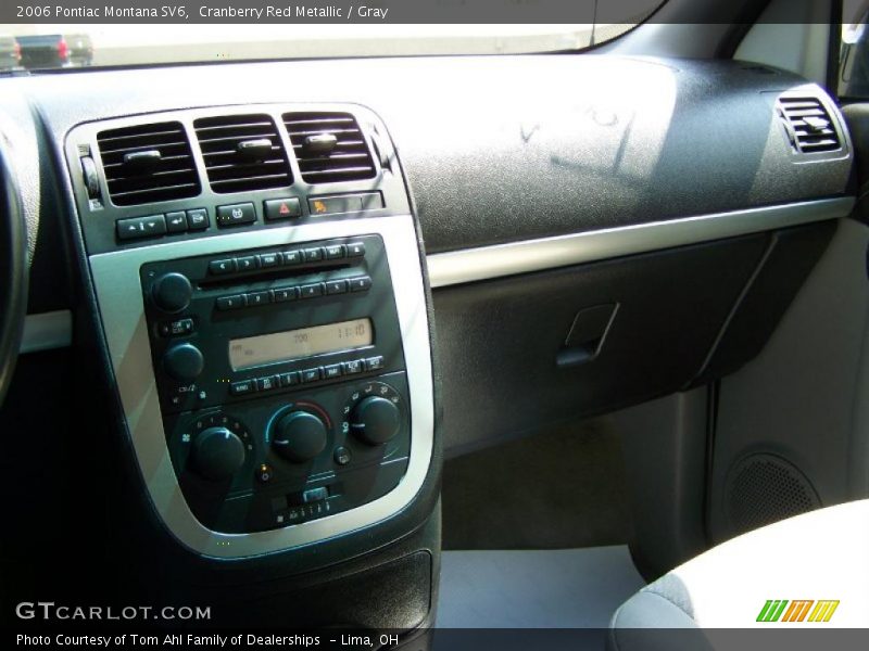 Cranberry Red Metallic / Gray 2006 Pontiac Montana SV6