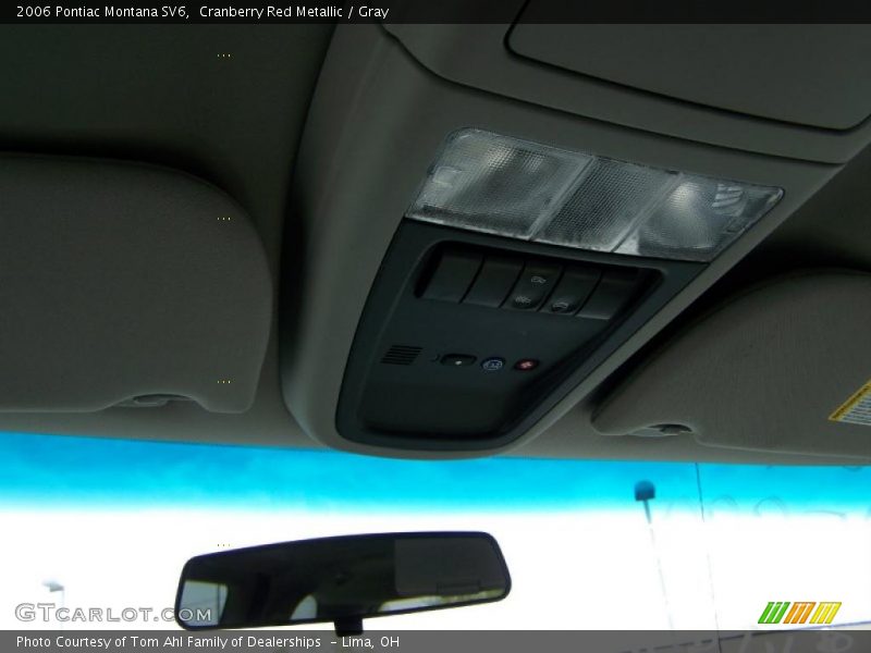 Cranberry Red Metallic / Gray 2006 Pontiac Montana SV6