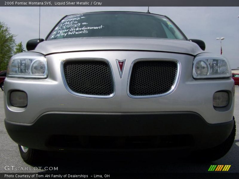 Liquid Silver Metallic / Gray 2006 Pontiac Montana SV6