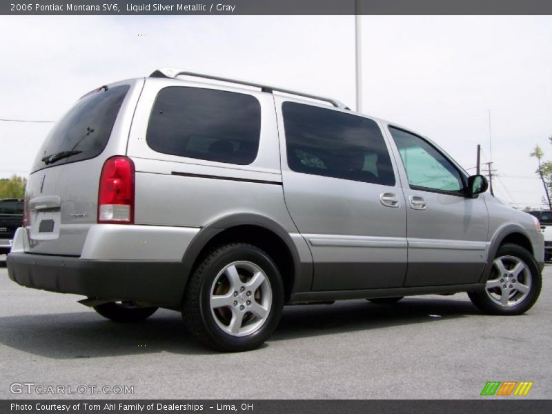 Liquid Silver Metallic / Gray 2006 Pontiac Montana SV6