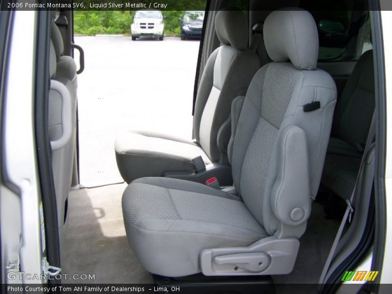 Liquid Silver Metallic / Gray 2006 Pontiac Montana SV6