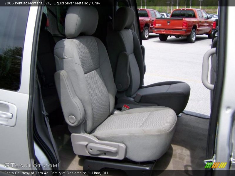Liquid Silver Metallic / Gray 2006 Pontiac Montana SV6