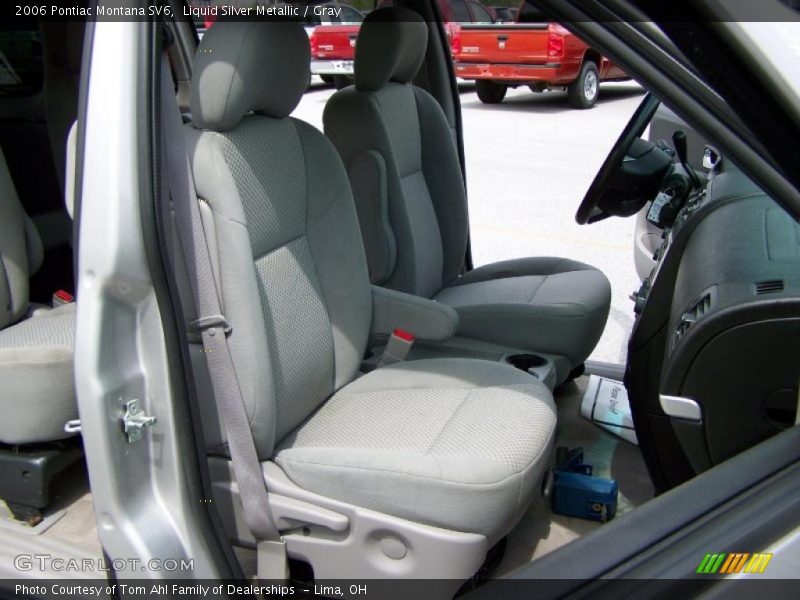 Liquid Silver Metallic / Gray 2006 Pontiac Montana SV6