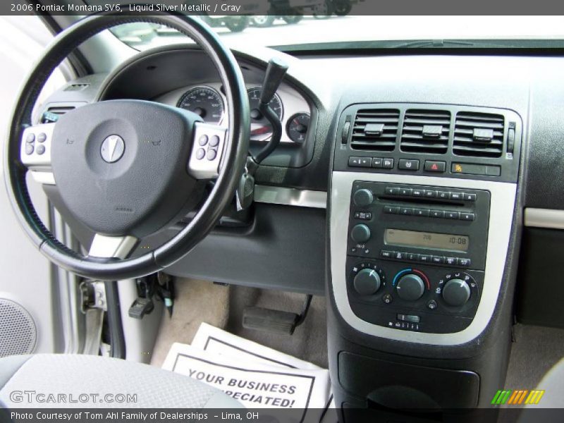 Liquid Silver Metallic / Gray 2006 Pontiac Montana SV6