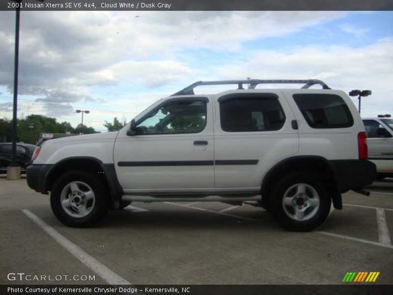 Cloud White / Dusk Gray 2001 Nissan Xterra SE V6 4x4