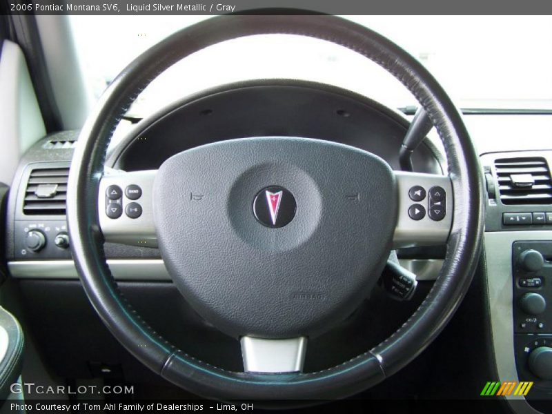 Liquid Silver Metallic / Gray 2006 Pontiac Montana SV6