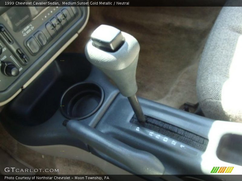 Medium Sunset Gold Metallic / Neutral 1999 Chevrolet Cavalier Sedan
