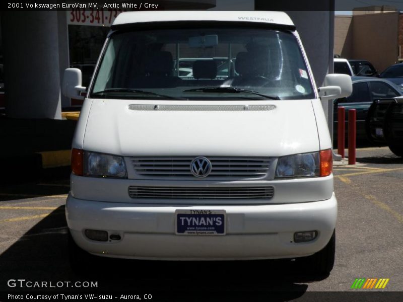 Arctic White / Grey 2001 Volkswagen EuroVan MV