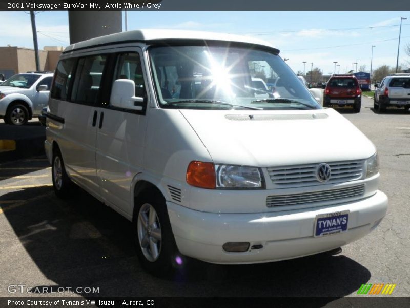 Arctic White / Grey 2001 Volkswagen EuroVan MV