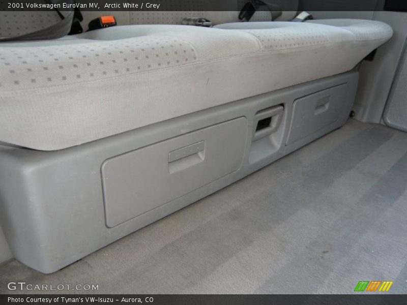 Arctic White / Grey 2001 Volkswagen EuroVan MV