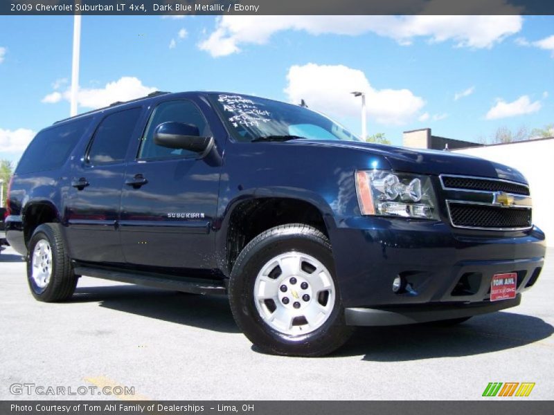 Dark Blue Metallic / Ebony 2009 Chevrolet Suburban LT 4x4