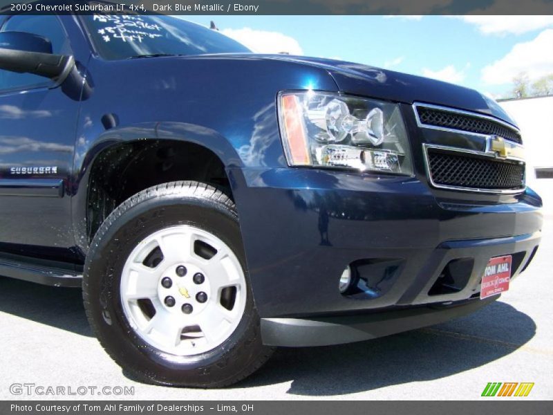 Dark Blue Metallic / Ebony 2009 Chevrolet Suburban LT 4x4