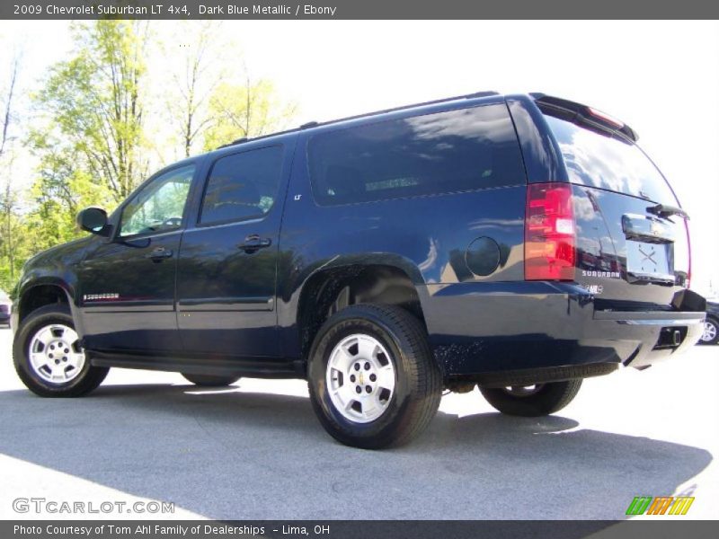 Dark Blue Metallic / Ebony 2009 Chevrolet Suburban LT 4x4