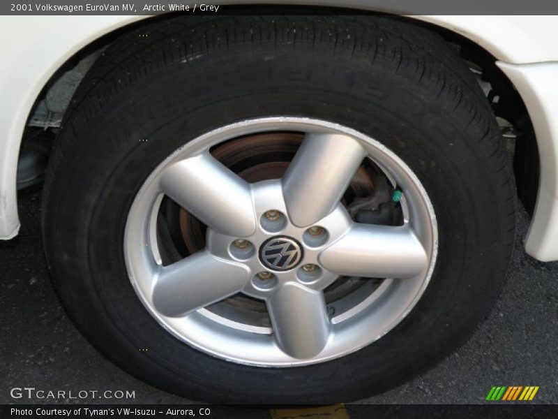 Arctic White / Grey 2001 Volkswagen EuroVan MV