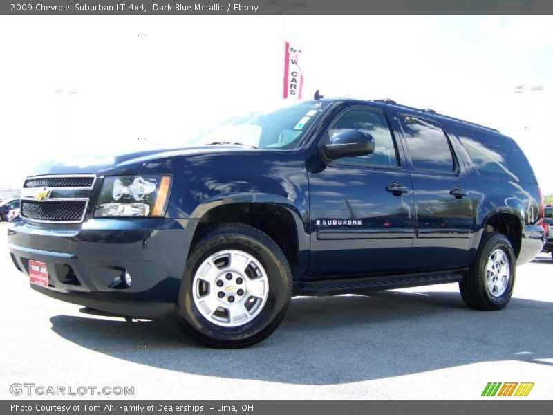 Dark Blue Metallic / Ebony 2009 Chevrolet Suburban LT 4x4