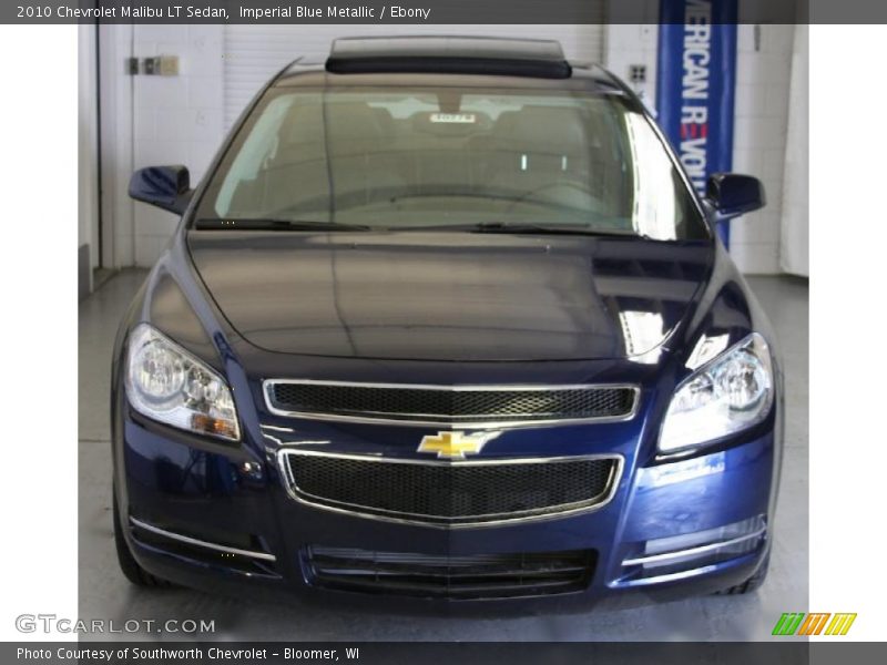 Imperial Blue Metallic / Ebony 2010 Chevrolet Malibu LT Sedan
