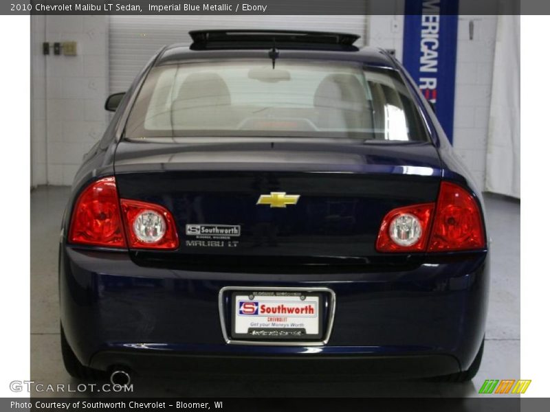 Imperial Blue Metallic / Ebony 2010 Chevrolet Malibu LT Sedan