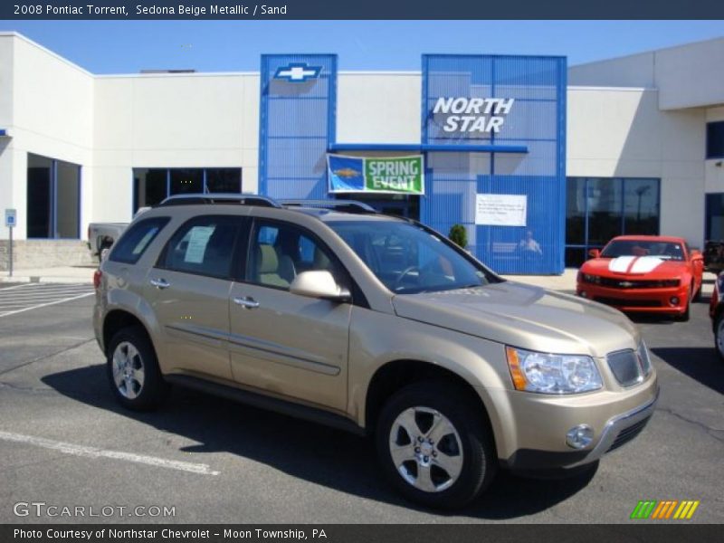 Sedona Beige Metallic / Sand 2008 Pontiac Torrent