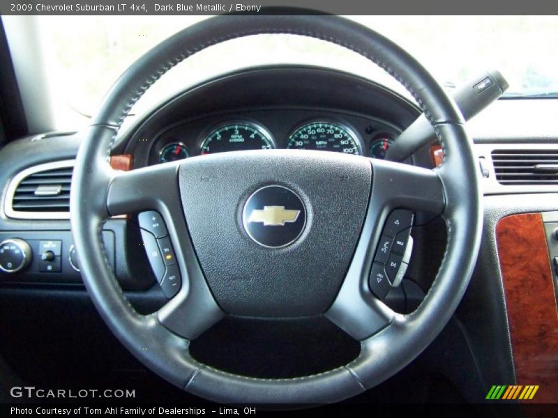 Dark Blue Metallic / Ebony 2009 Chevrolet Suburban LT 4x4