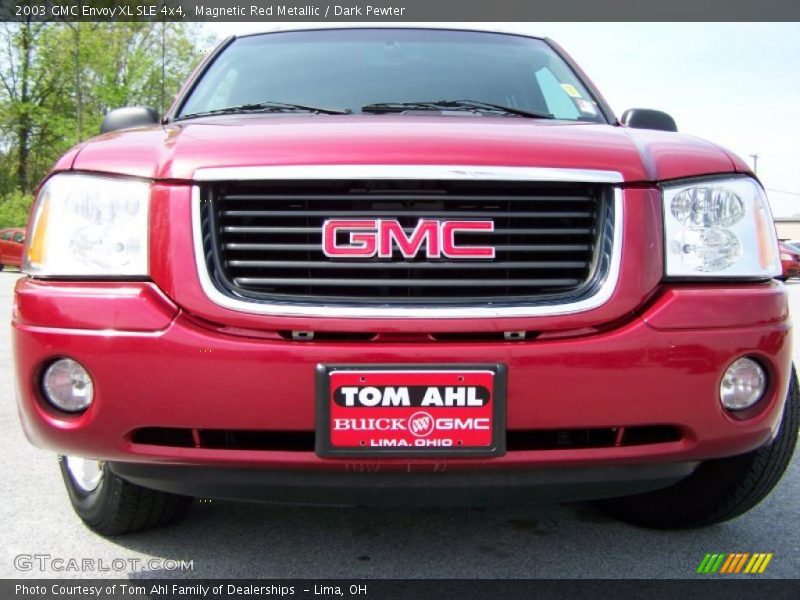 Magnetic Red Metallic / Dark Pewter 2003 GMC Envoy XL SLE 4x4