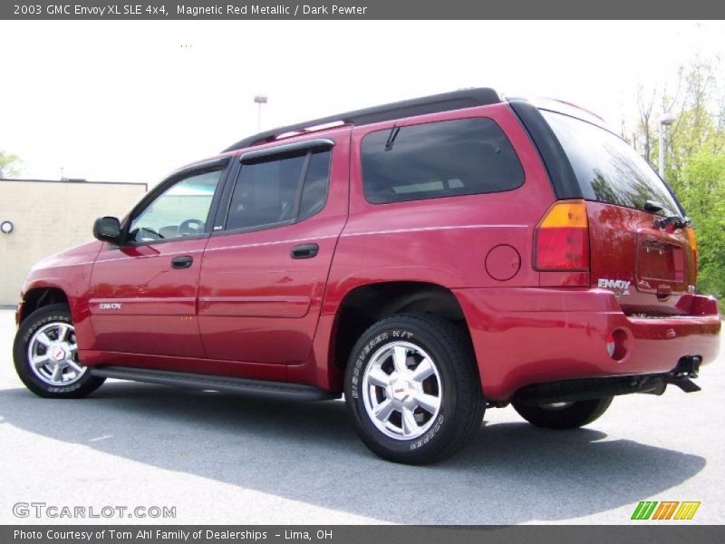 Magnetic Red Metallic / Dark Pewter 2003 GMC Envoy XL SLE 4x4