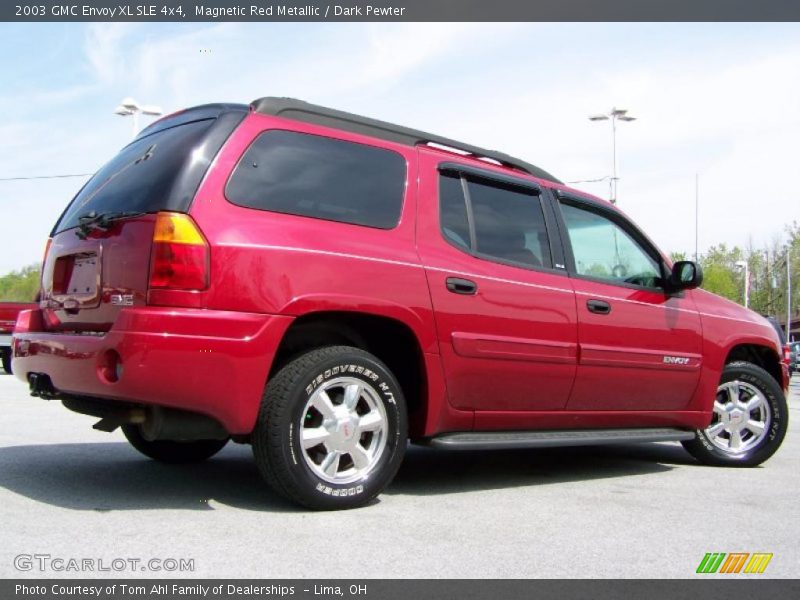 Magnetic Red Metallic / Dark Pewter 2003 GMC Envoy XL SLE 4x4