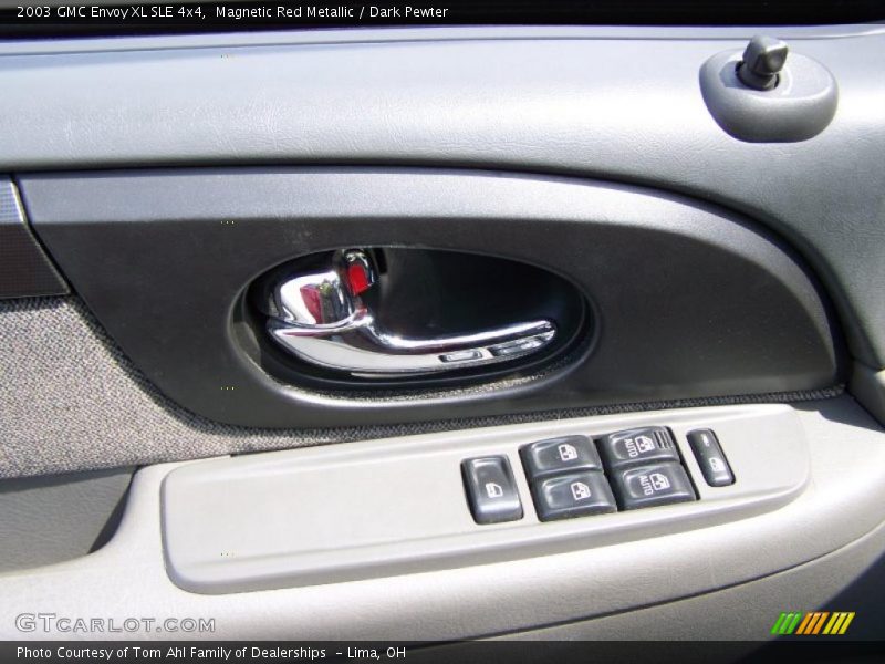 Magnetic Red Metallic / Dark Pewter 2003 GMC Envoy XL SLE 4x4